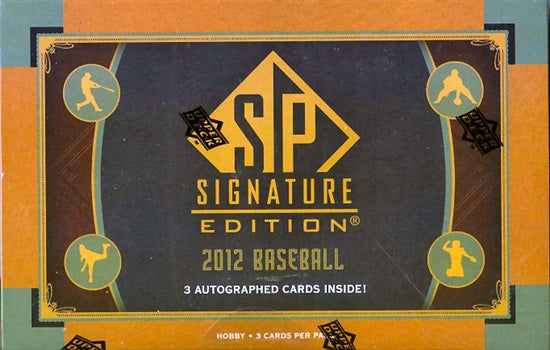 2012 Upper Deck SP Signature Edition Baseball Hobby Pack (Reed Buy)