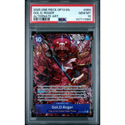 2025 One Piece Carrying on His Will Gol D Roger Alternate Art #064 PSA 10