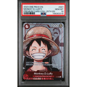 2023 One Piece Premium Collection Monkey D. Luffy 25th Edition #001 PSA 10