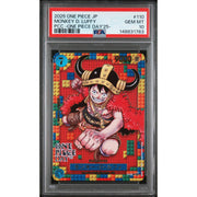 2025 One Piece Japanese Premium Coll. Monkey D. Luffy One Piece Day #110 PSA 10