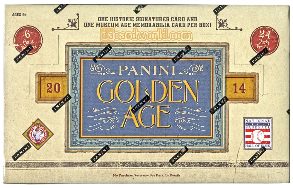 2014 Panini Golden Age Baseball Hobby Box
