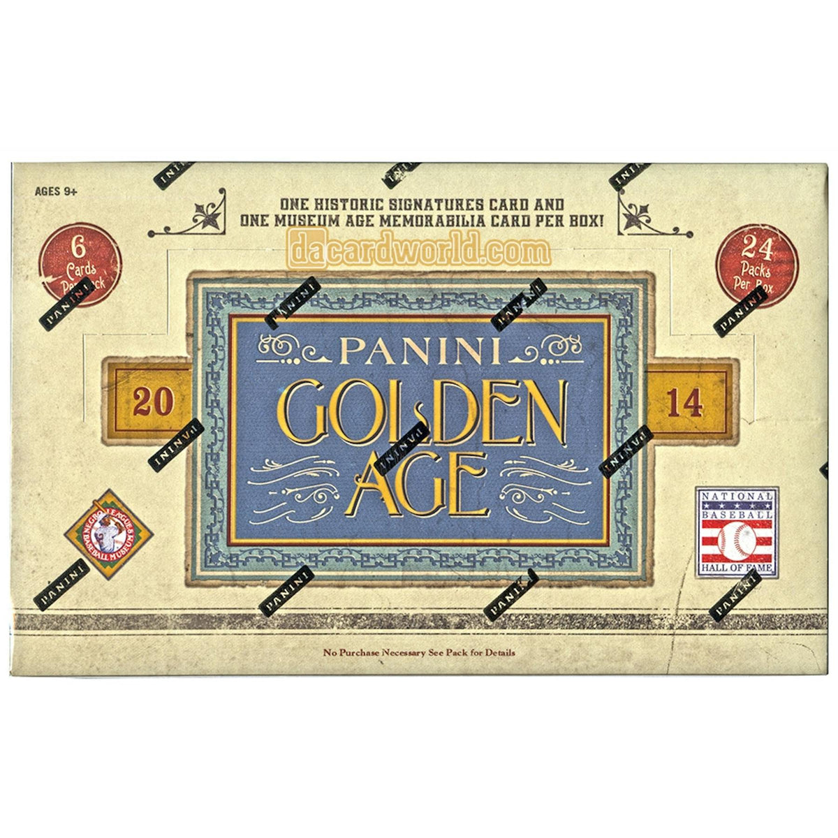 2014 Panini Golden Age Baseball Hobby Box