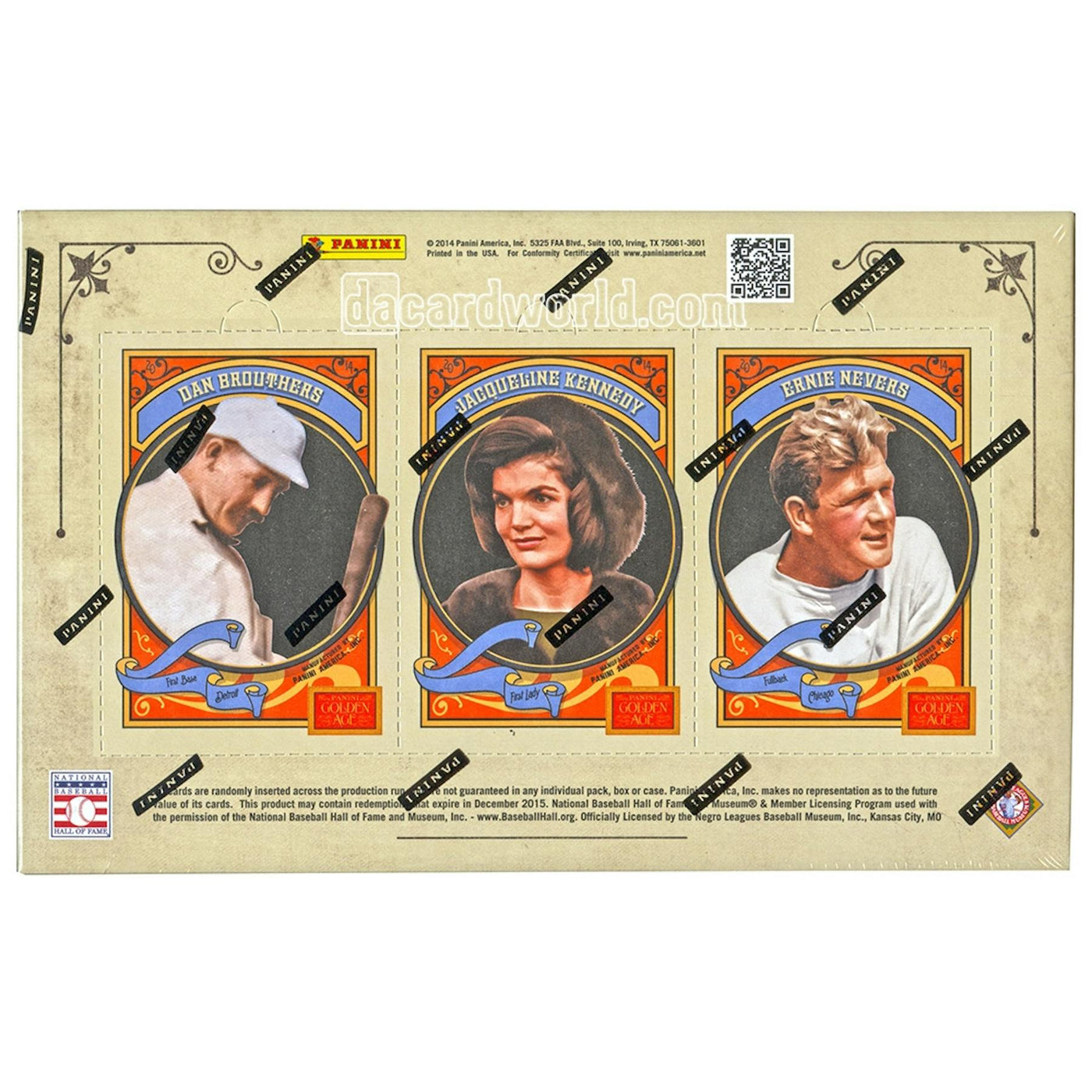 2014 Panini Golden Age Baseball Hobby Box