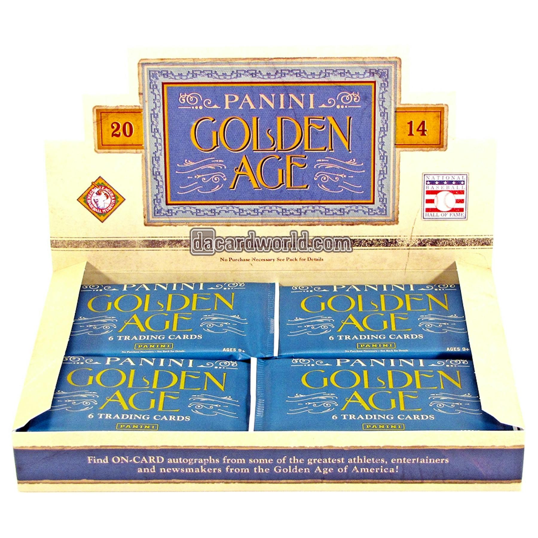 2014 Panini Golden Age Baseball Hobby Box