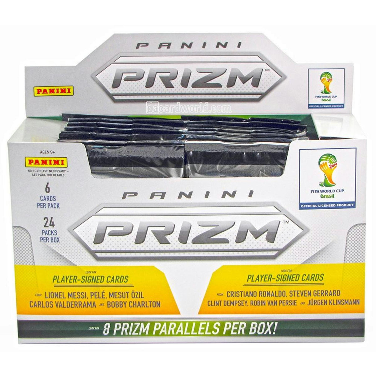 2014 Panini Prizm FIFA World Cup Soccer Hobby Box