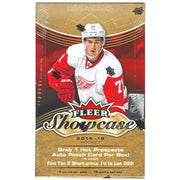 2015/16 Upper Deck Fleer Showcase Hockey Hobby Box