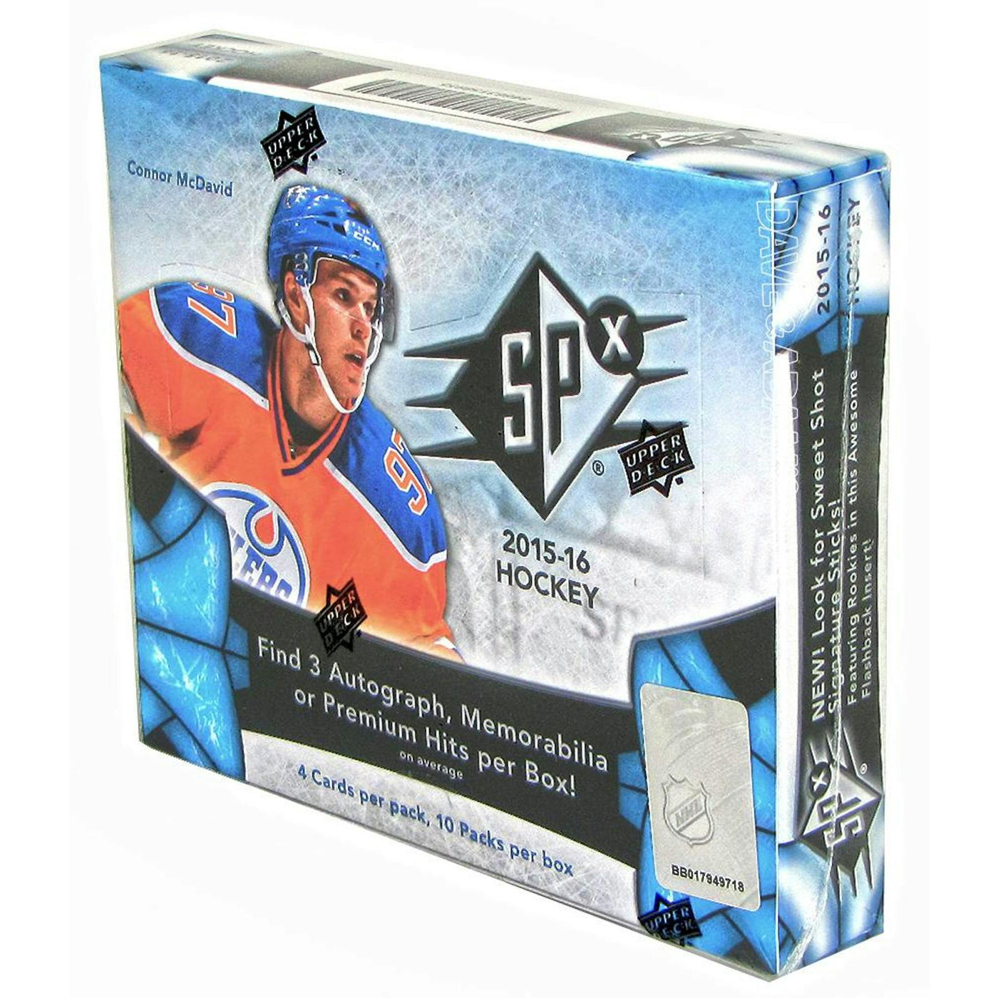 2015/16 Upper Deck SPx Hockey Hobby Box