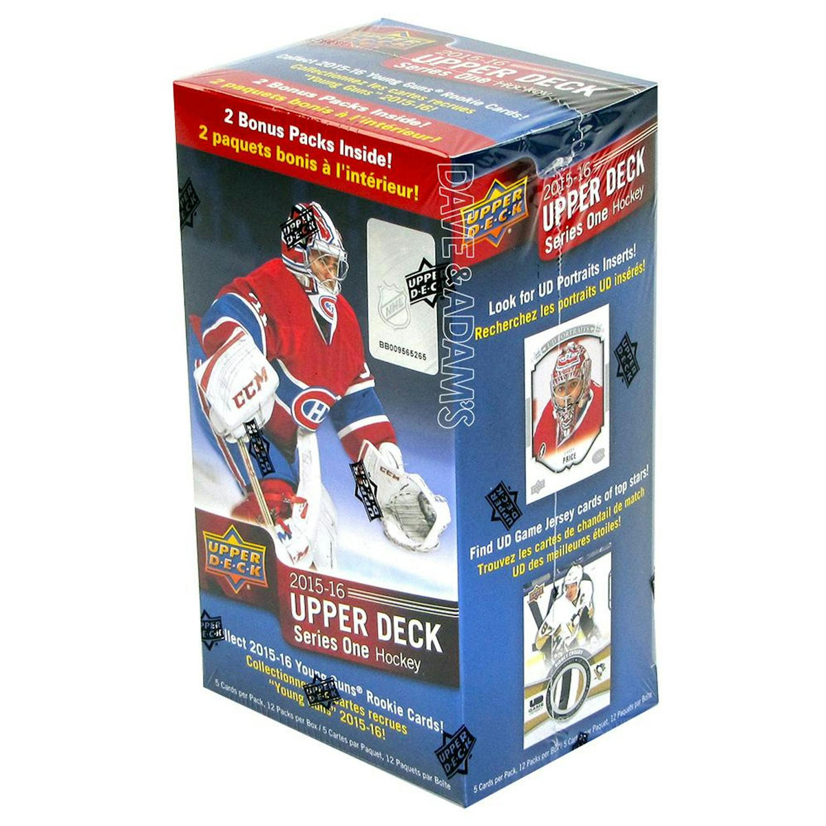 2015/16 Upper Deck Series 1 Hockey Blaster Box (Reed Buy)