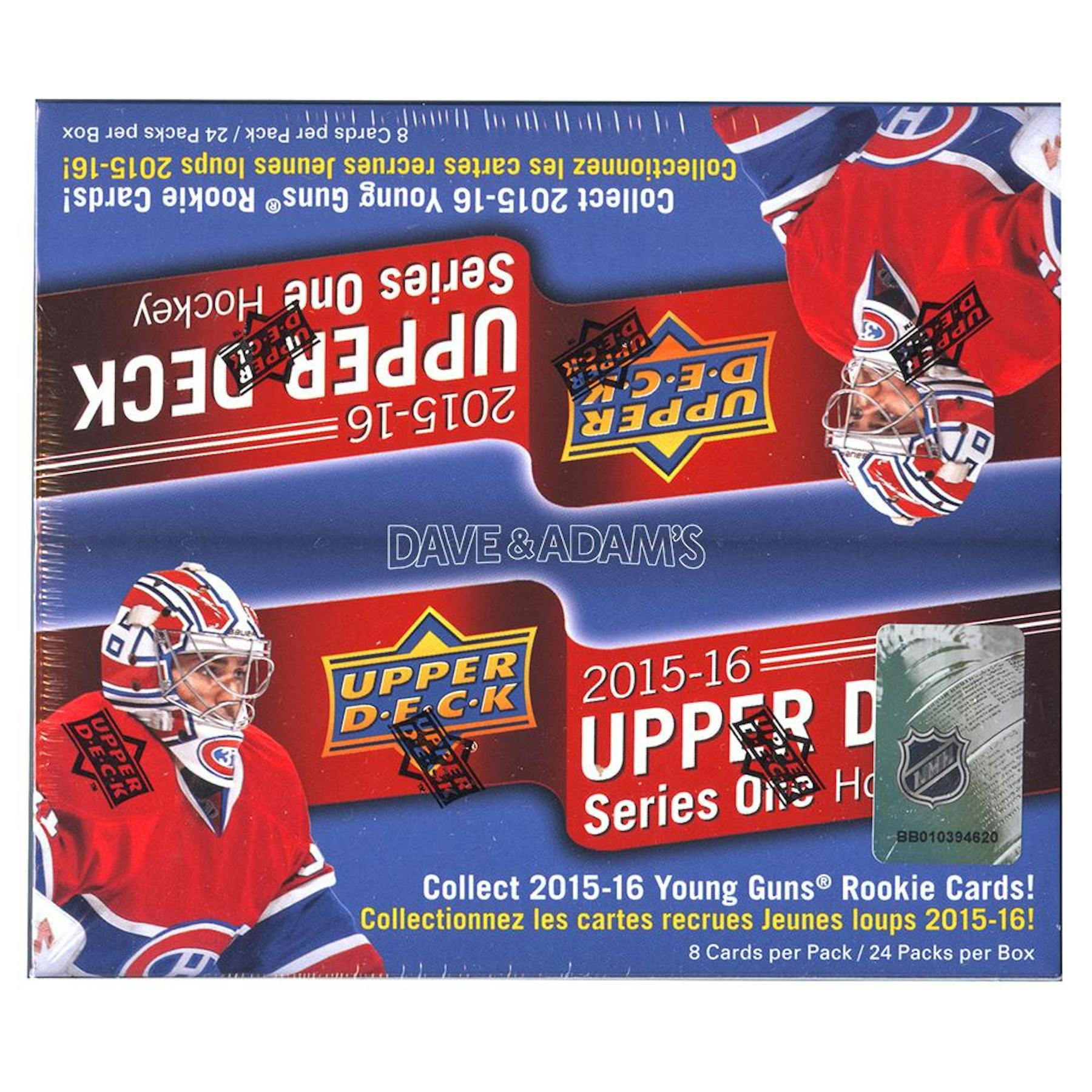2015/16 Upper Deck Series 1 Hockey 24-Pack Retail Box (Reed Buy)
