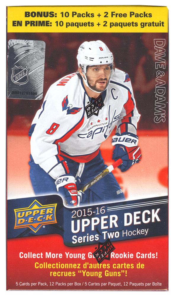 2015/16 Upper Deck Series 2 Hockey Blaster Box (Reed Buy)