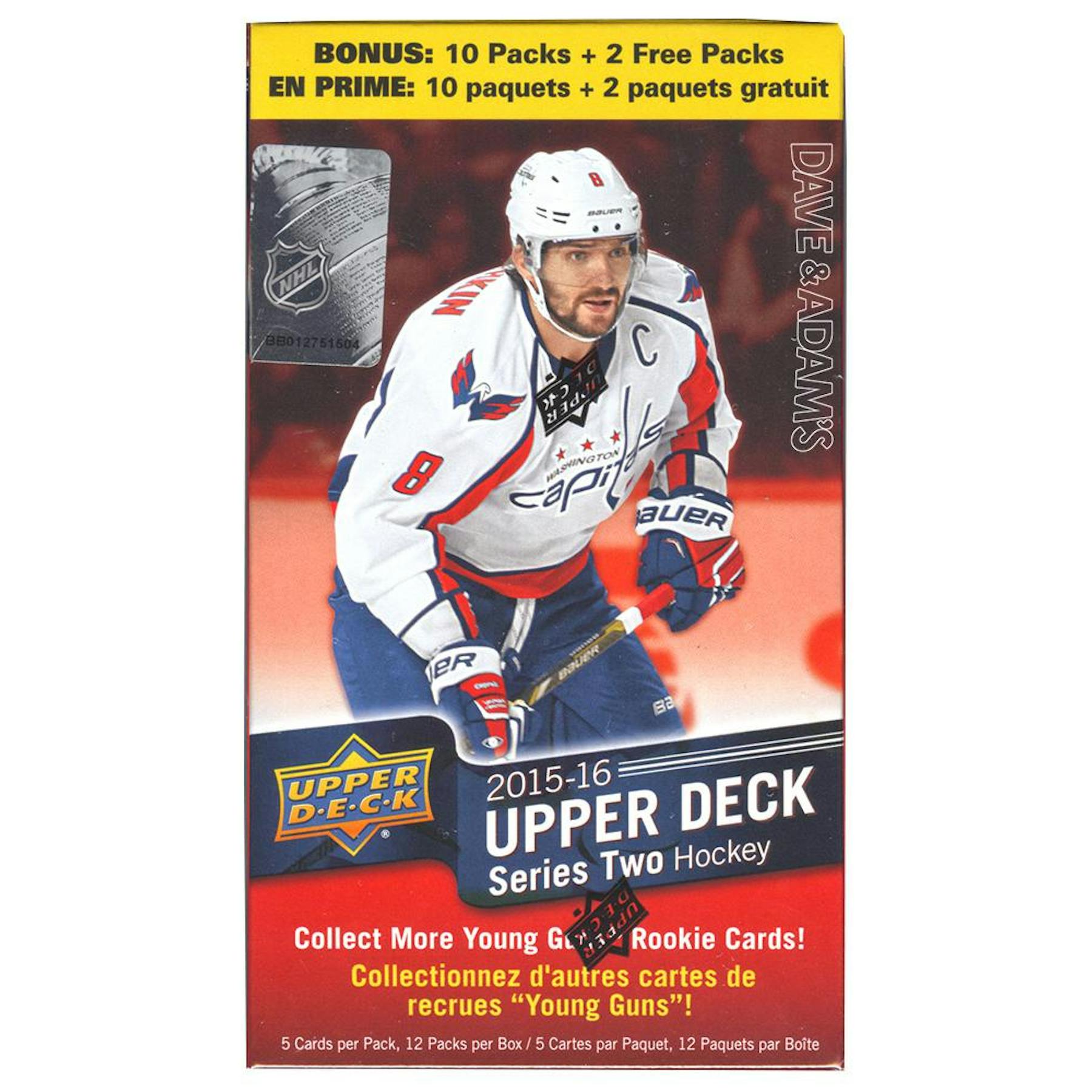 2015/16 Upper Deck Series 2 Hockey Blaster Box (Reed Buy)