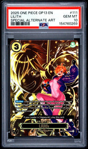 2025 One Piece Carrying on His Will Lilith Special Alternate Art #111 PSA 10