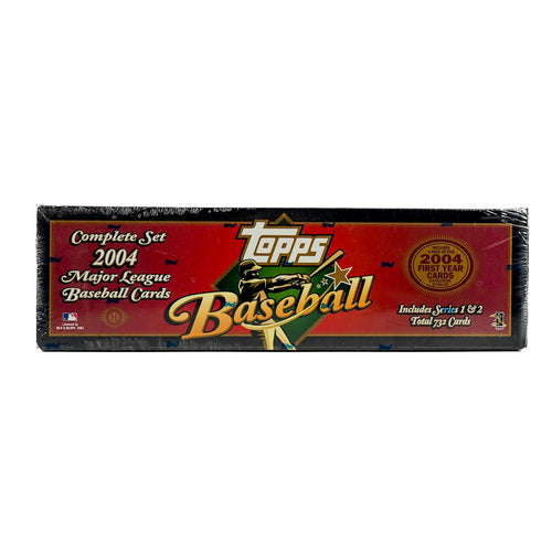 2004 Topps Baseball Hobby Factory Set (Box) (Brown)