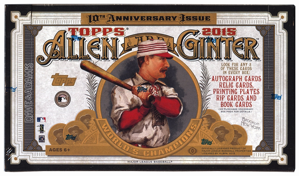 2015 Topps Allen & Ginter Baseball Hobby Box (Reed Buy)