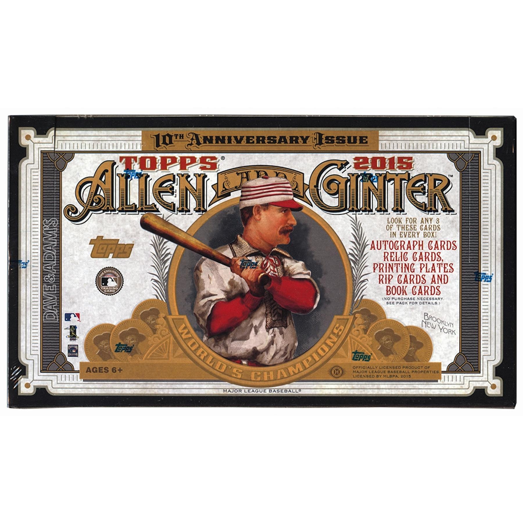 2015 Topps Allen & Ginter Baseball Hobby Box (Reed Buy)