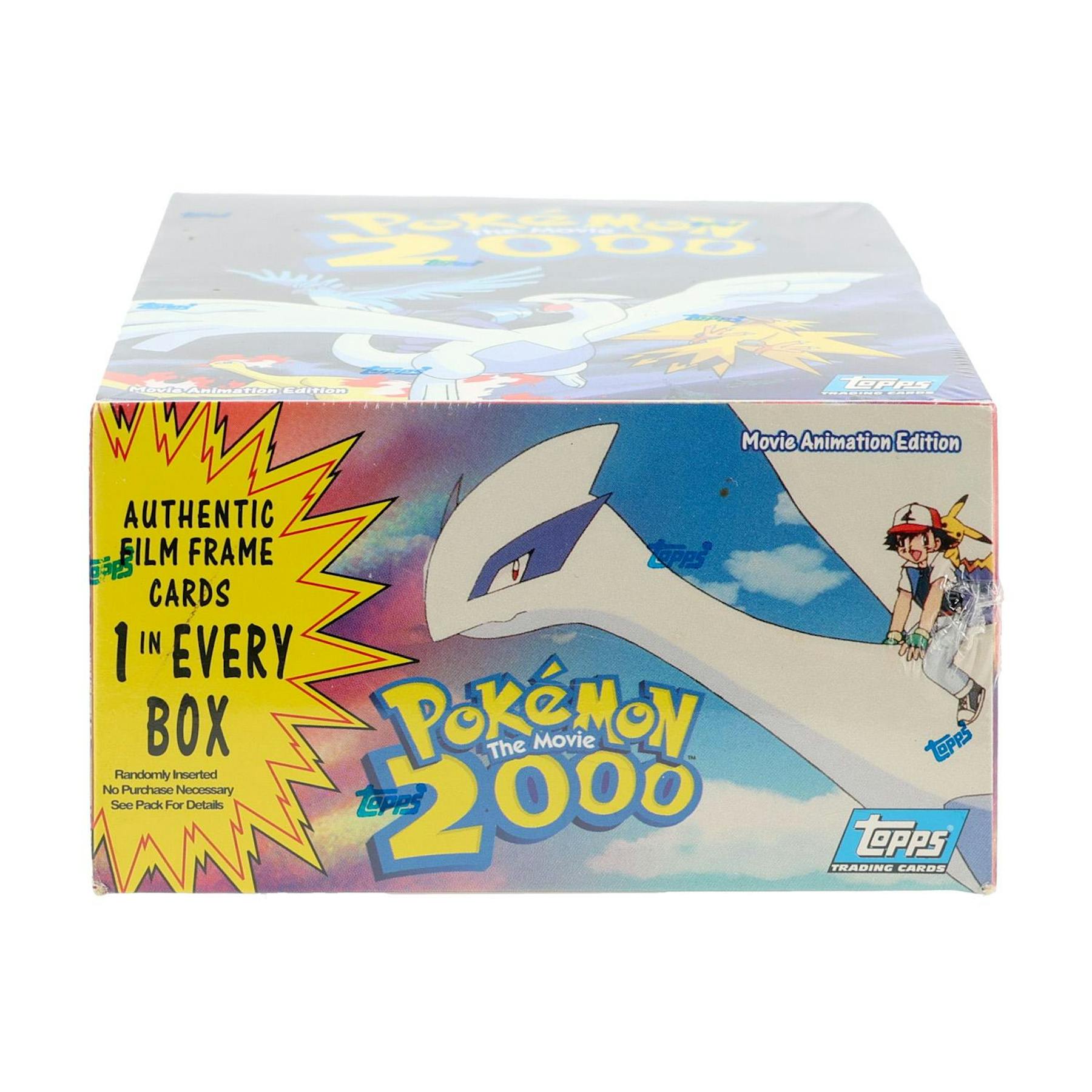 Pokemon The Movie 2000 Trading Card Box Topps - First Appearance Holos