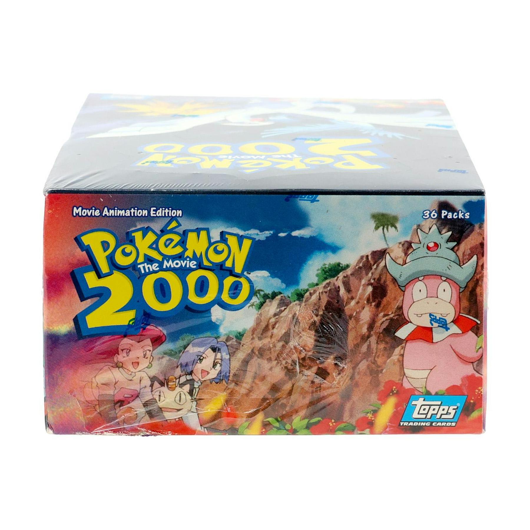 Pokemon The Movie 2000 Trading Card Box Topps - First Appearance Holos