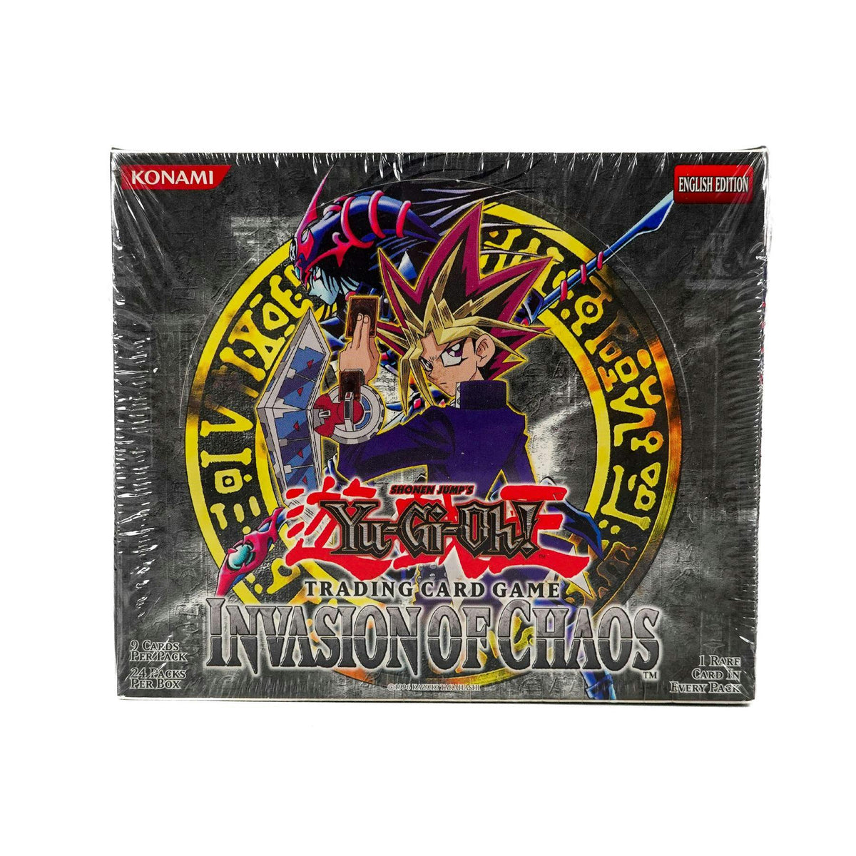 Yu-Gi-Oh Invasion of Chaos Unlimited 24-Pack Booster Box IOC *616