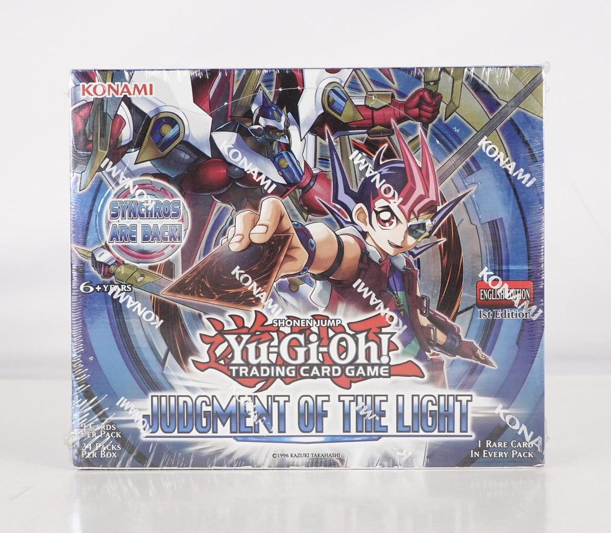 Yu-Gi-Oh Judgment of the Light 1st Edition Booster Box