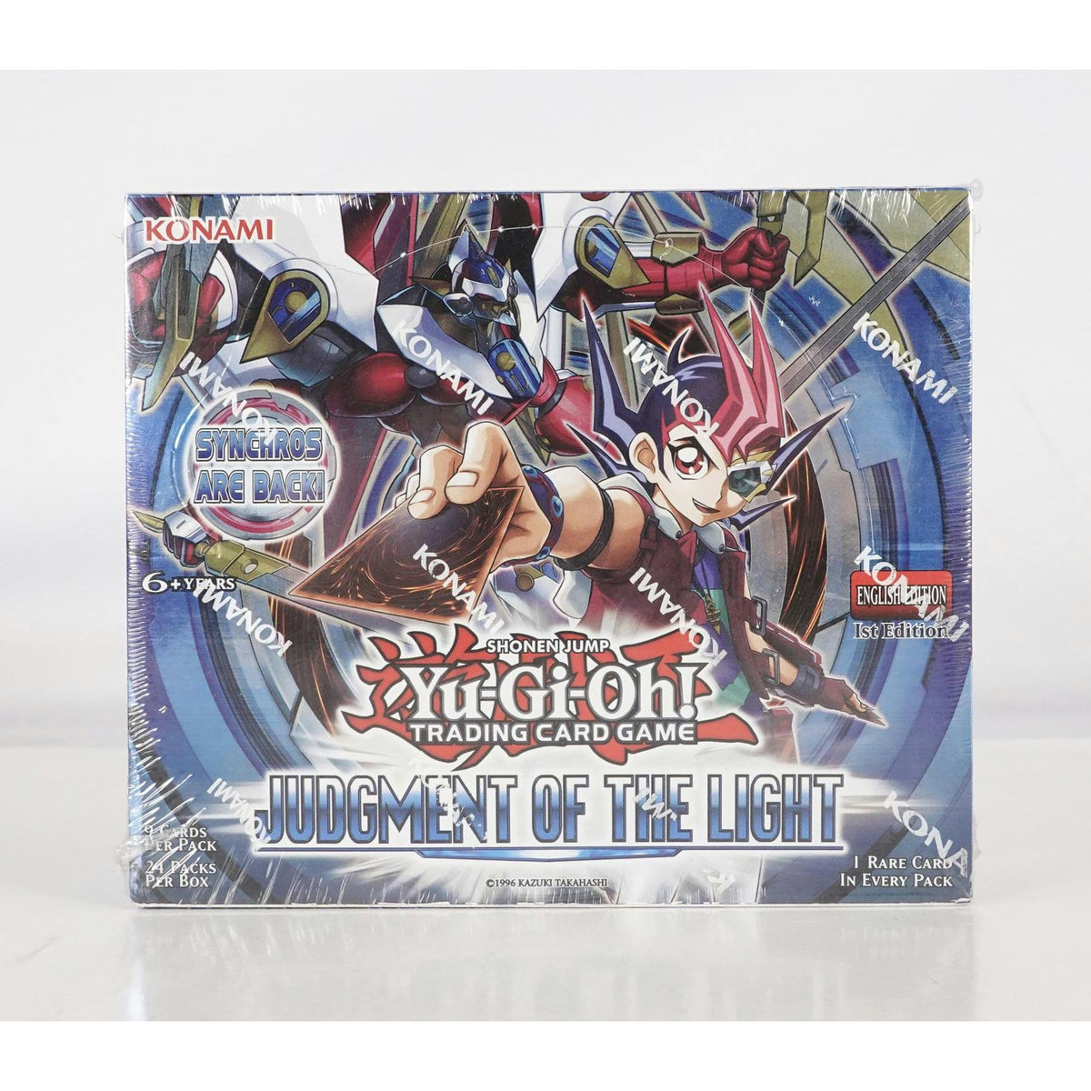 Yu-Gi-Oh Judgment of the Light 1st Edition Booster Box