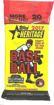 2017 Topps Heritage Baseball Jumbo Value Pack