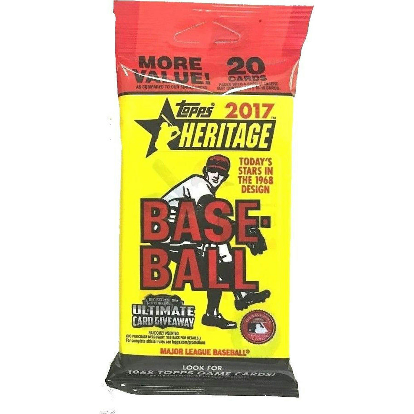 2017 Topps Heritage Baseball Jumbo Value Pack