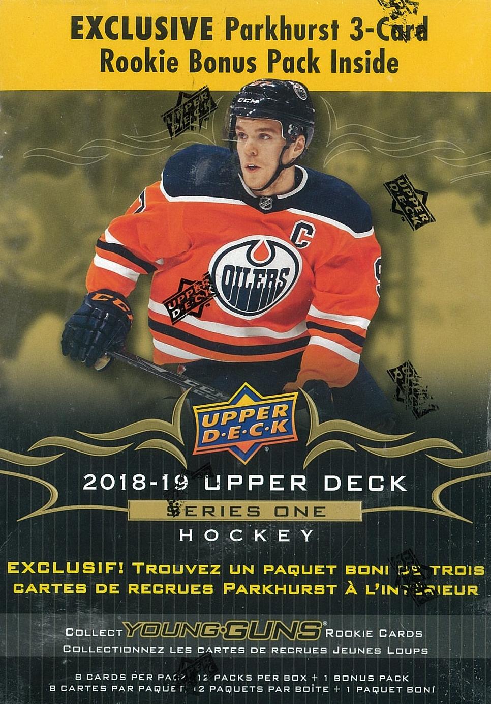 2018/19 Upper Deck Series 1 Hockey Mega Box (Reed Buy)