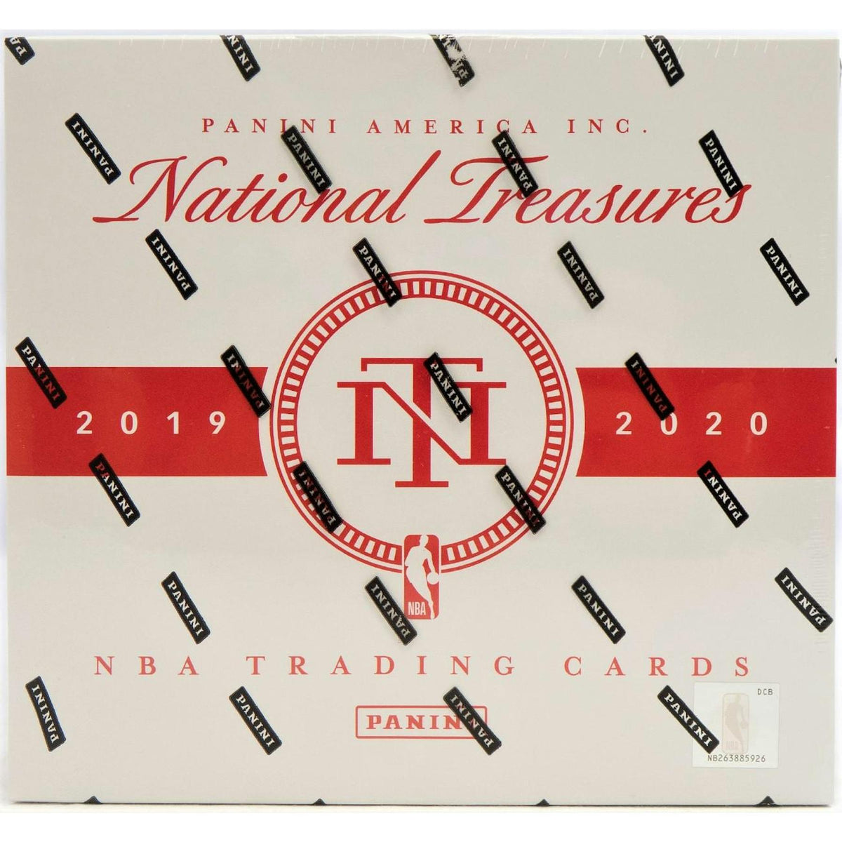2019/20 Panini National Treasures Basketball Hobby 4-Box Case