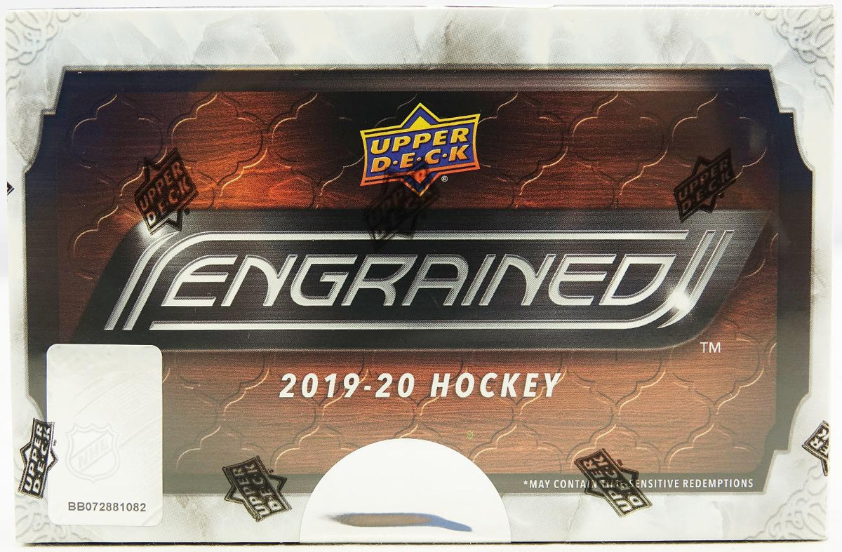 2019/20 Upper Deck Engrained Hockey Hobby Box