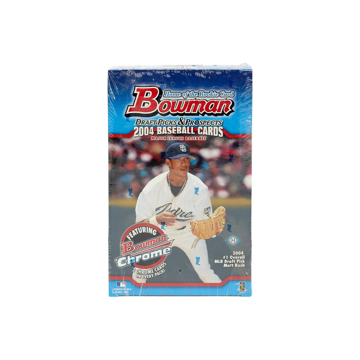 2004 Bowman Draft Picks And Prospects Baseball Hobby Box