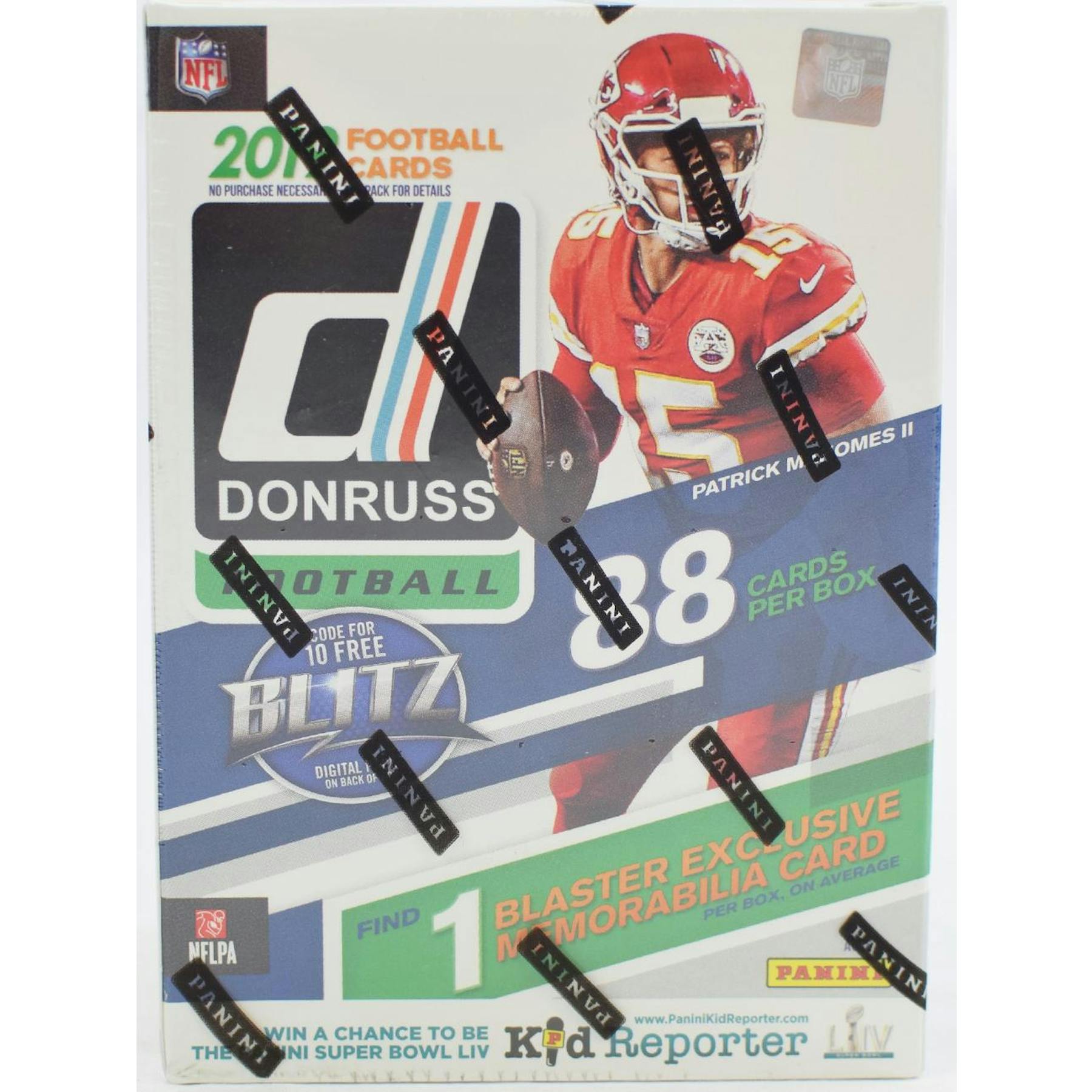 2019 Panini Donruss Football 11-Pack Blaster Box