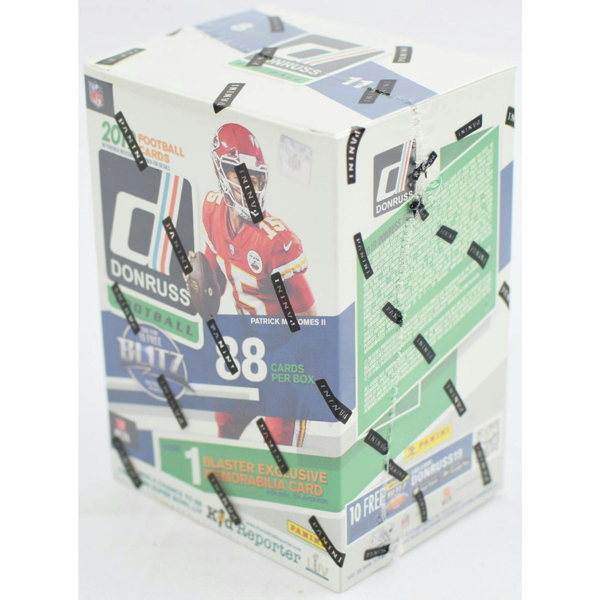 2019 Panini Donruss Football 11-Pack Blaster Box