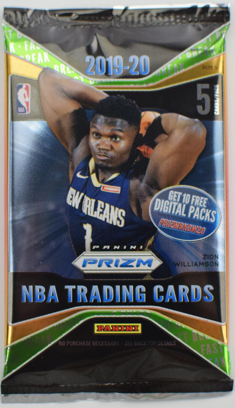 2019/20 Panini Prizm Fast Break Basketball Pack