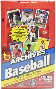 2019 Topps Archives Baseball Hobby Box (Reed Buy)