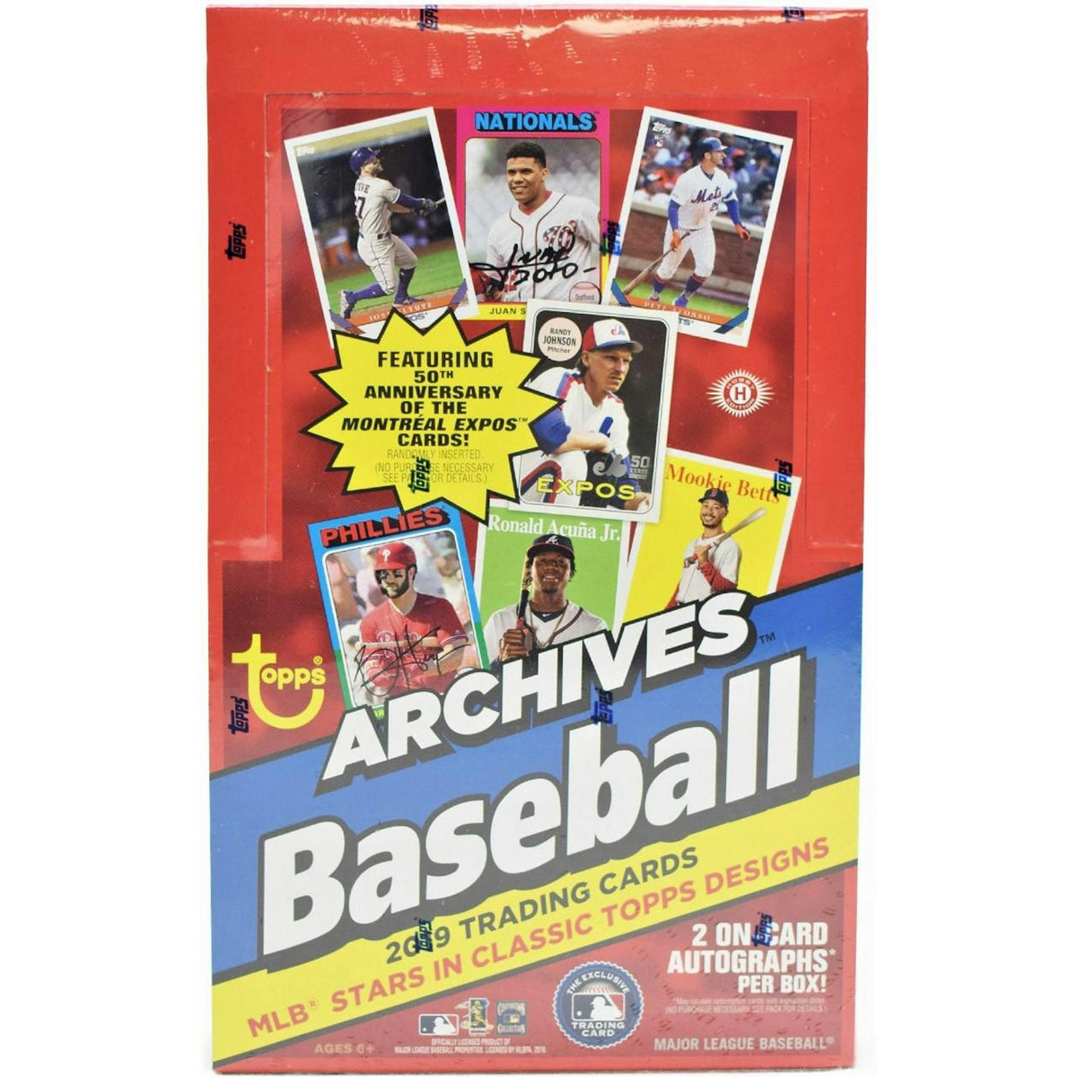 2019 Topps Archives Baseball Hobby Box (Reed Buy)