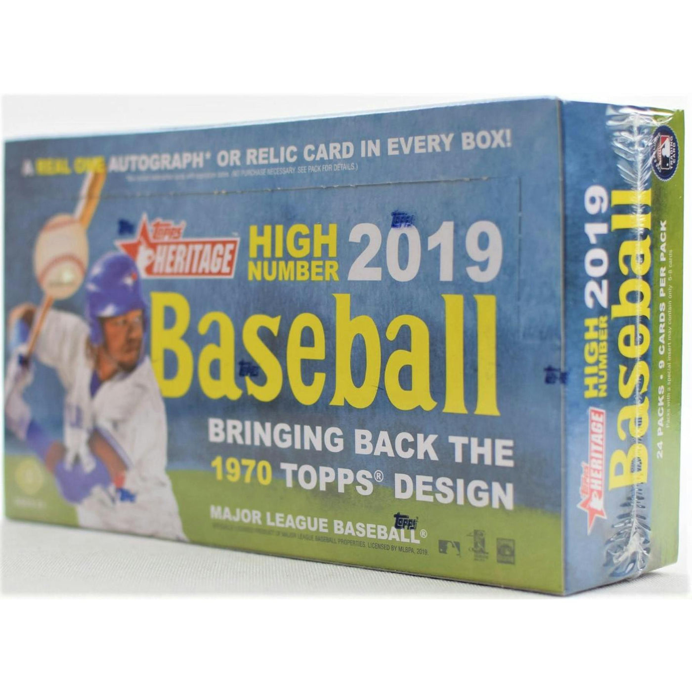 2019 Topps Heritage High Number Baseball Hobby Box (Reed Buy)