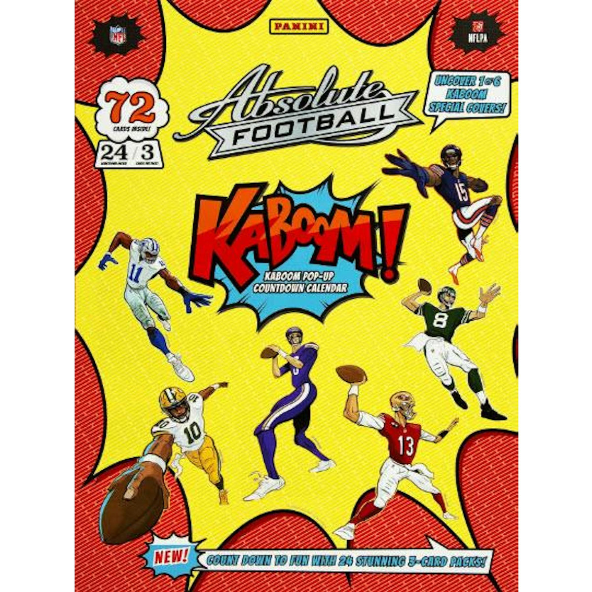 2024 Panini Absolute Football Countdown Calendar Box