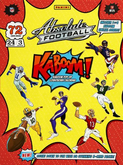 2024 Panini Absolute Football Countdown Calendar Box