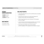 2020/21 Panini Absolute Memorabilia Basketball Hobby Box