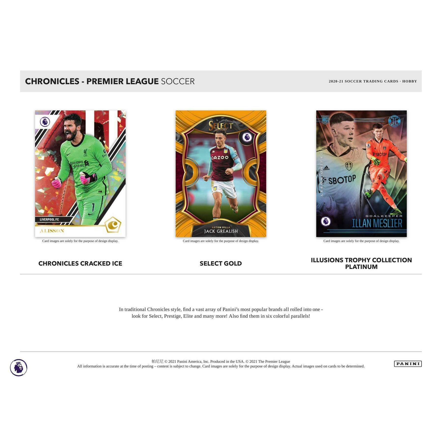 2020/21 Panini Chronicles Soccer Hobby Box