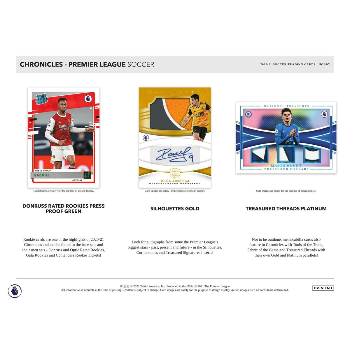 2020/21 Panini Chronicles Soccer Hobby Box