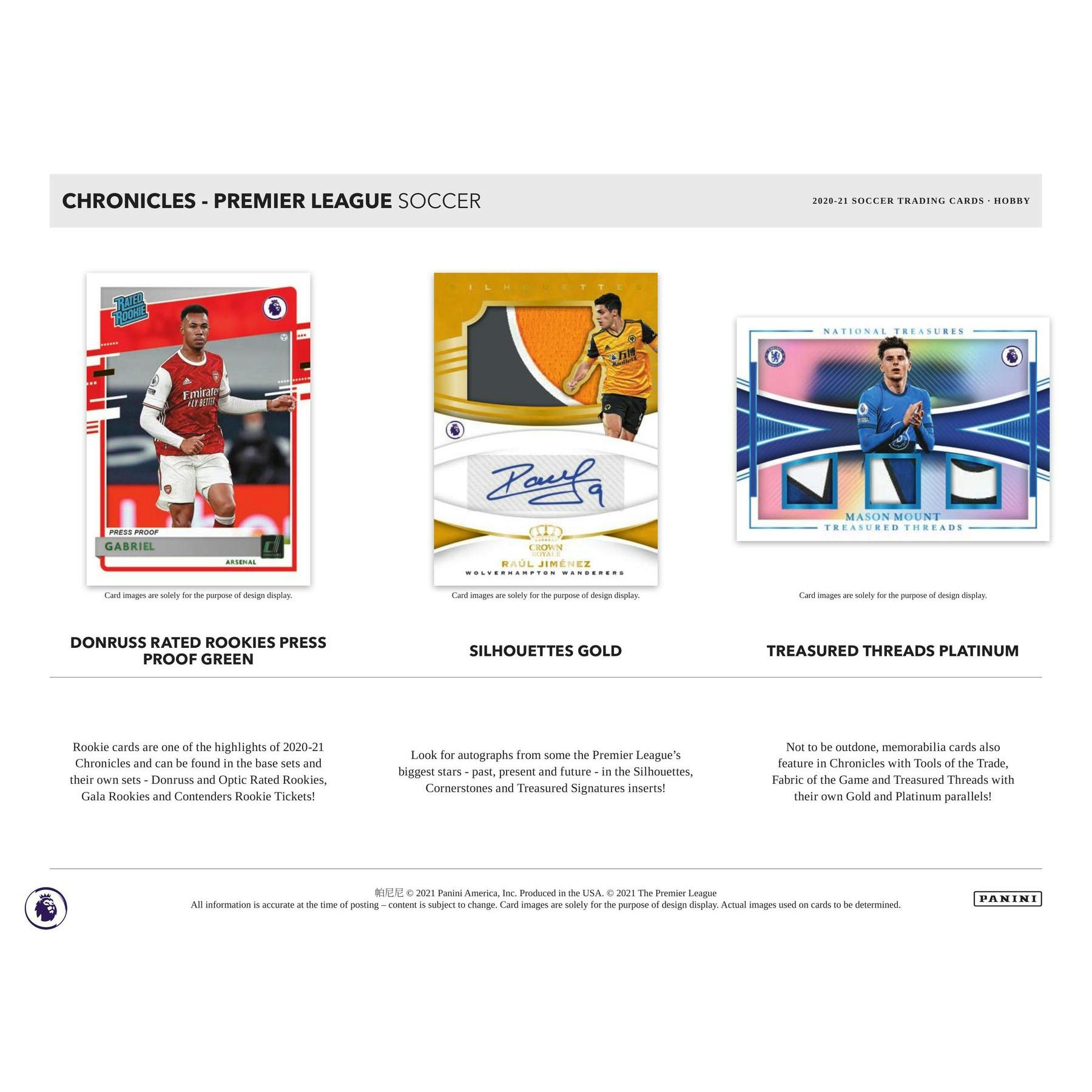 2020/21 Panini Chronicles Soccer Hobby Box