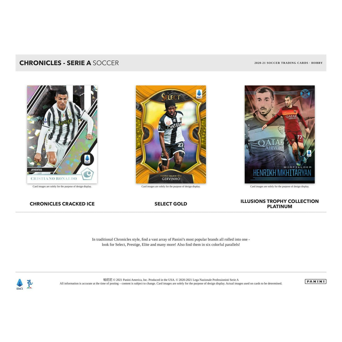 2020/21 Panini Chronicles Soccer Hobby Box