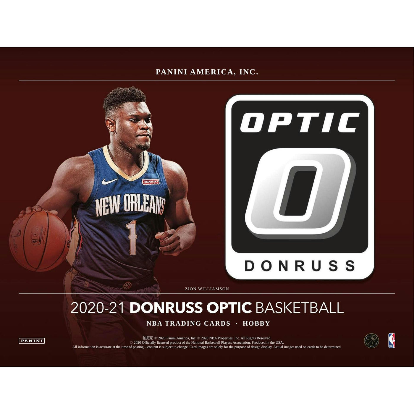 2020/21 Panini Donruss Optic Basketball Hobby Box