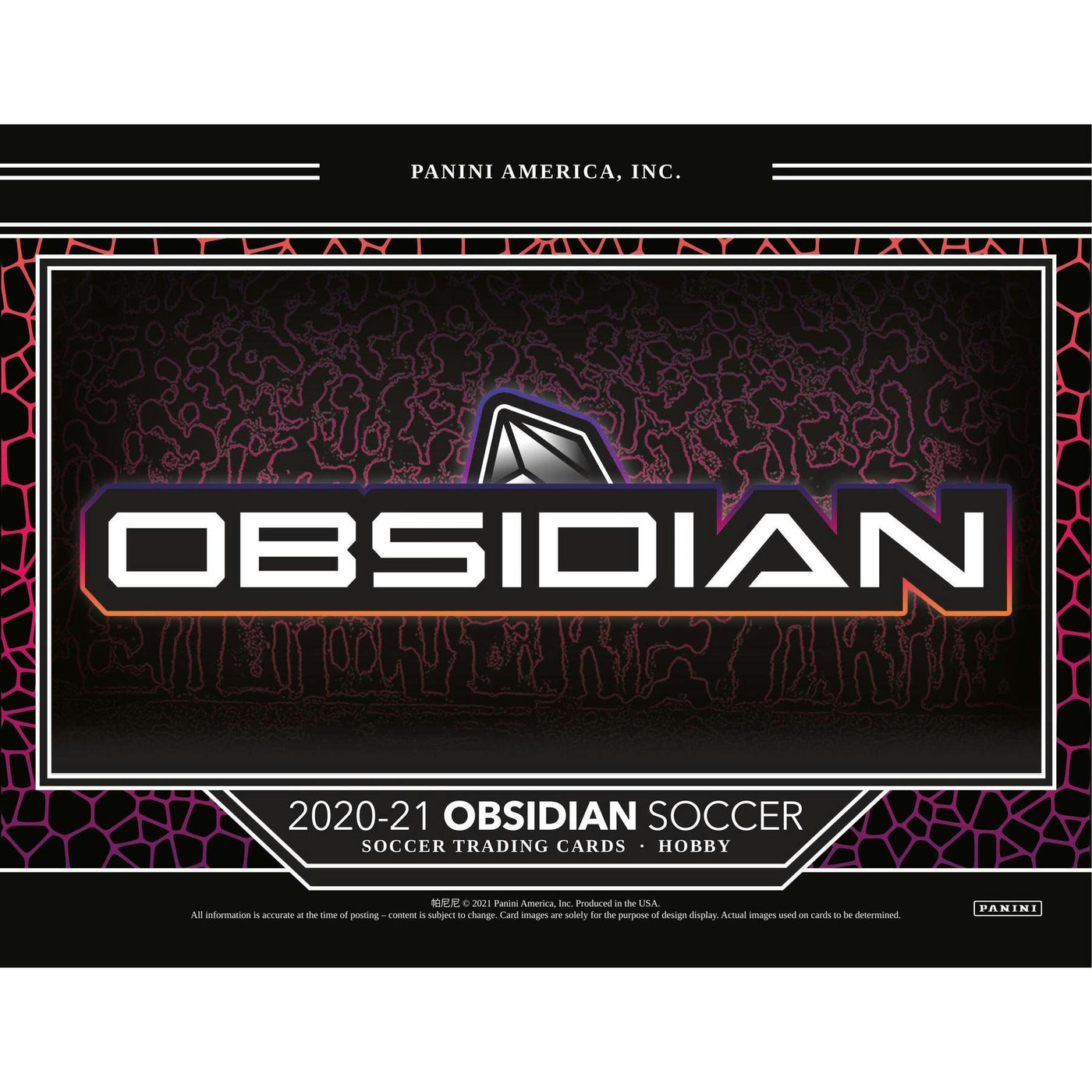 2020/21 Panini Obsidian Soccer Hobby Box