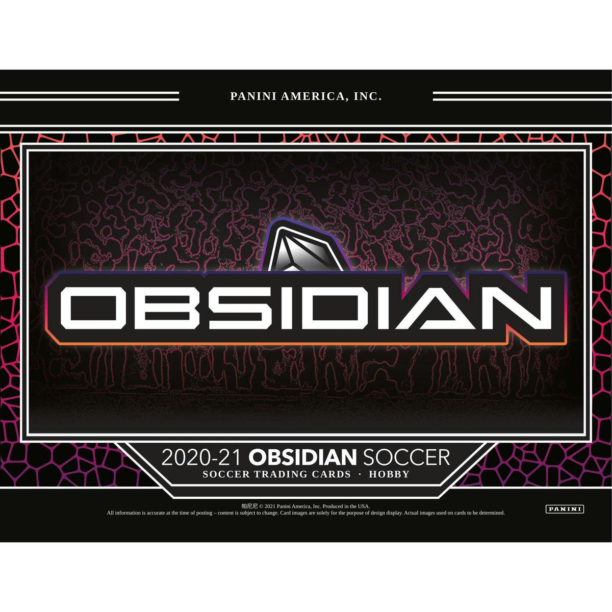 2020/21 Panini Obsidian Soccer Hobby Box