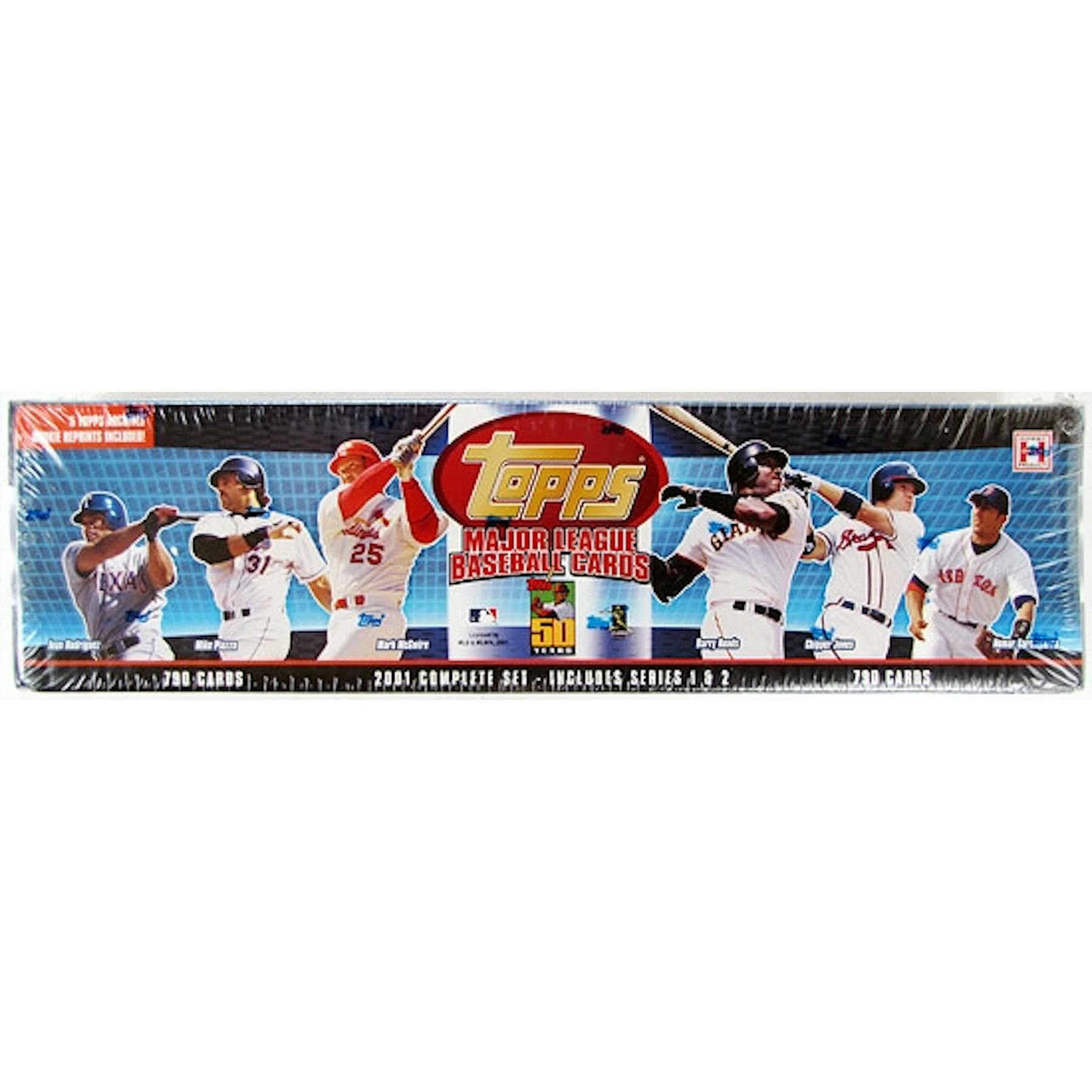 2001 Topps Baseball Hobby Factory Set (Box) (Blue)
