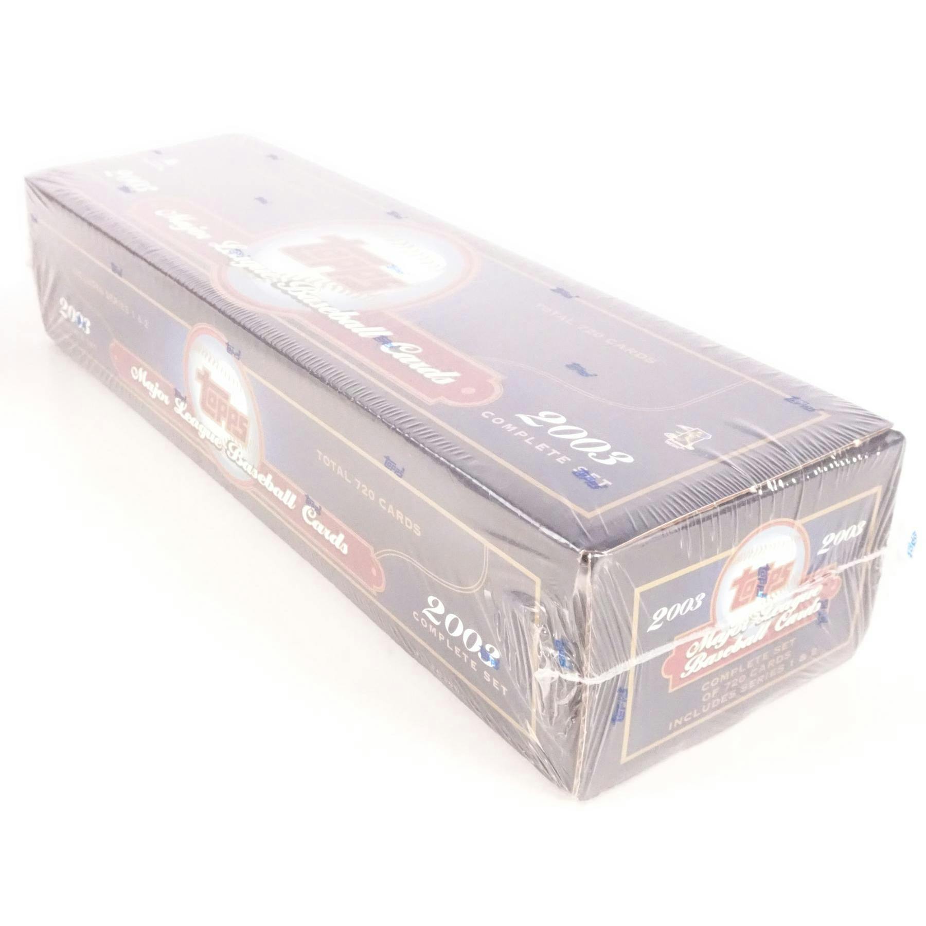 2003 Topps Baseball Retail Factory Set (Box) (Blue) (Reed Buy)