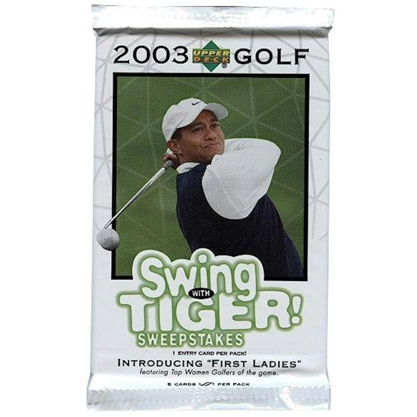 2003 Upper Deck Golf 24-Pack Retail Box