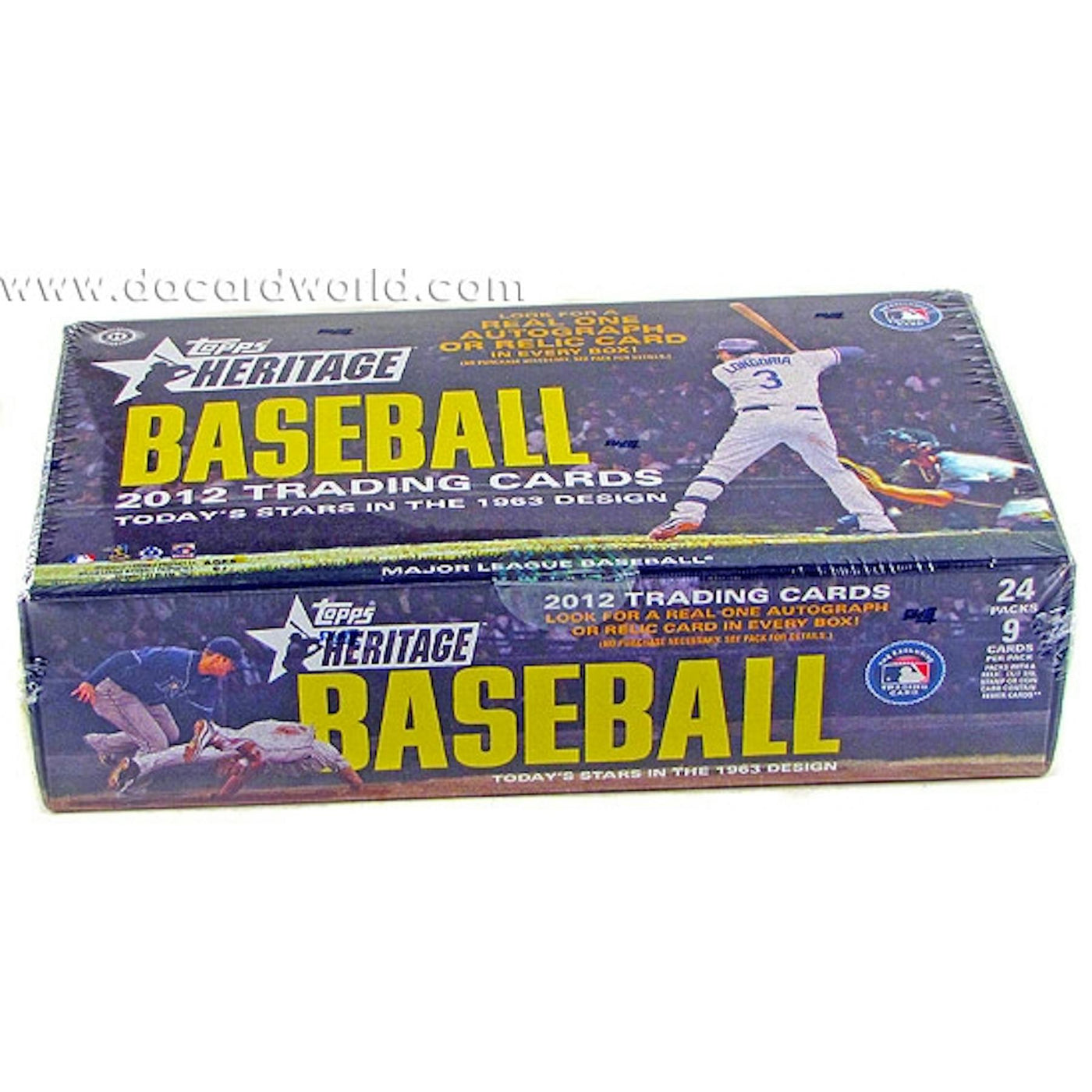 2012 Topps Heritage Baseball Hobby Box